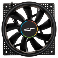 Cryorig Crona S PWM Lüfter, ARGB, 3er Pack - 120mm, schwarz