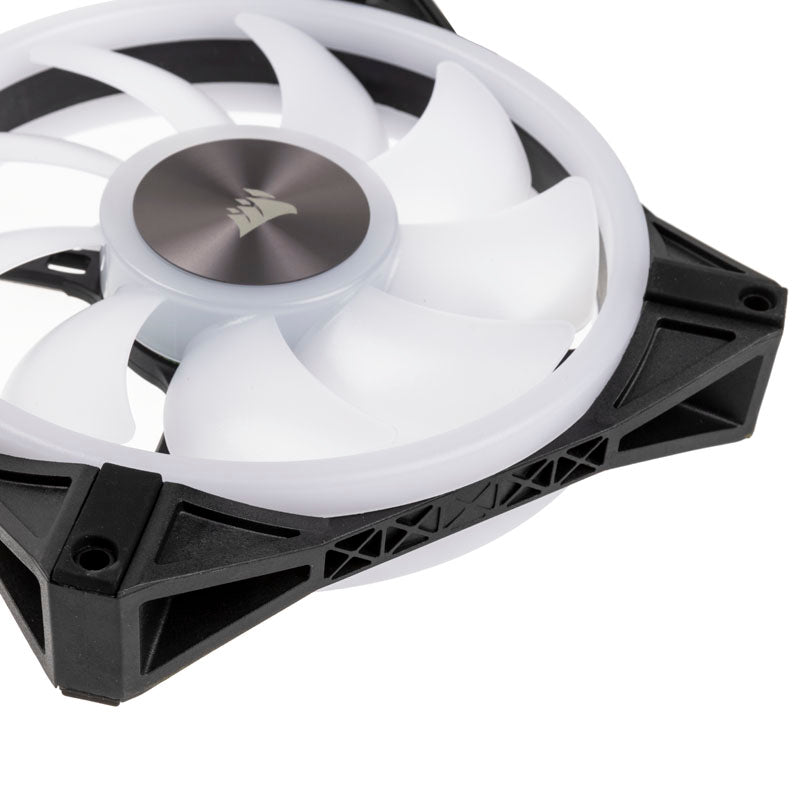 Corsair iCUE QL140 140 mm noir PWM RGB 50,2 CFM lot de 2