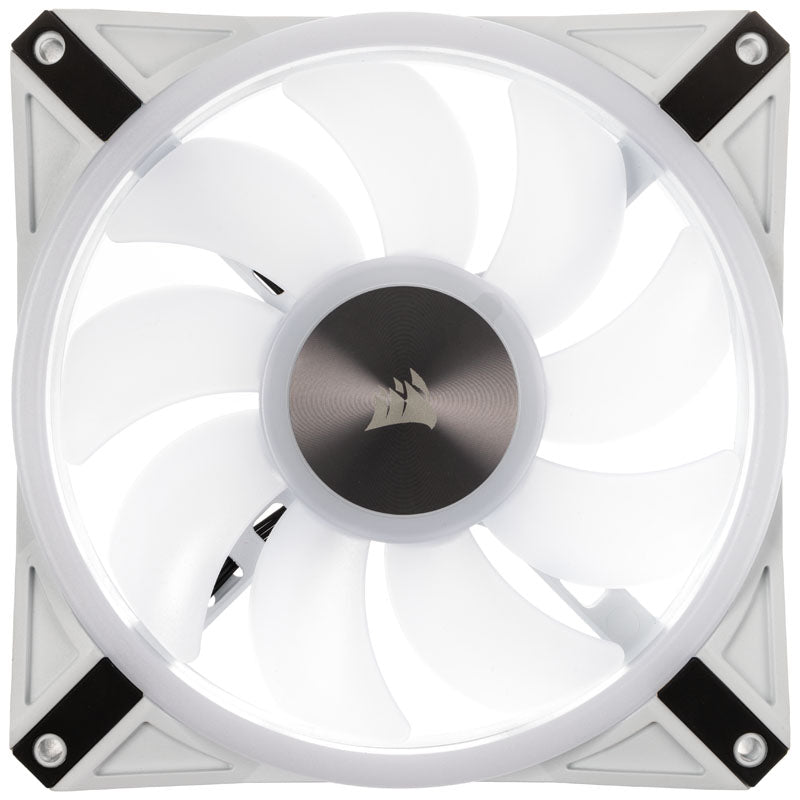 Corsair iCUE QL140 140mm White / Black PWM RGB 1-Pack