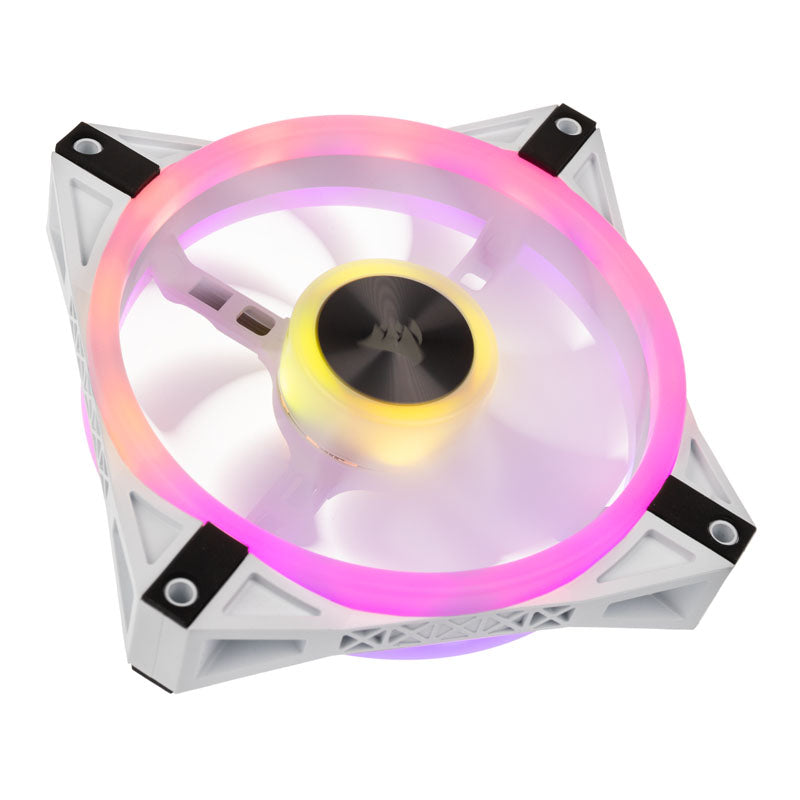Corsair iCUE QL120 RGB PWM Lüfter - 120mm, weiß