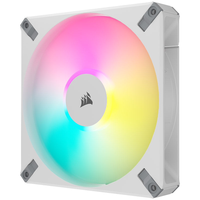 Corsair iCUE AF140 RGB ELITE 140mm White RGB PWM 2-Pack