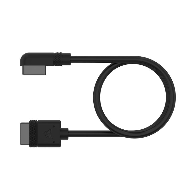 Corsair iCUE LINK Cable Connector 90 Grad - schwarz, 60 cm