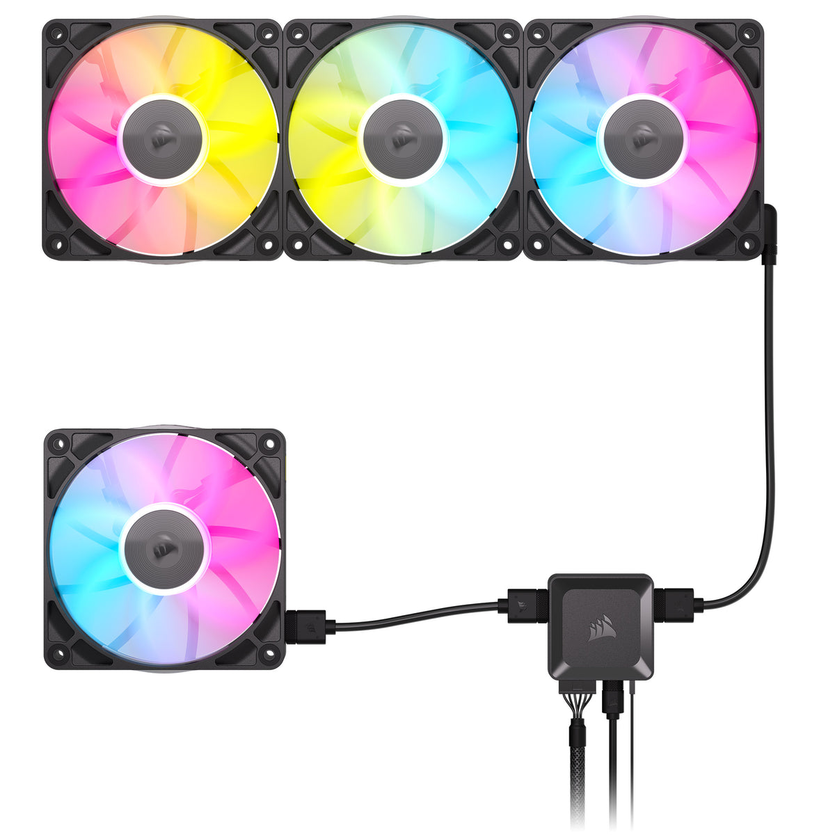 Corsair iCUE LINK RX120 MAX 120mm Black 1-Pack