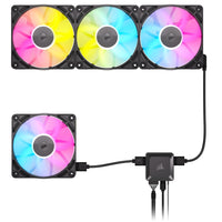 Corsair iCUE LINK RX120 RGB Series, PWM Lüfter - 120 mm, schwarz