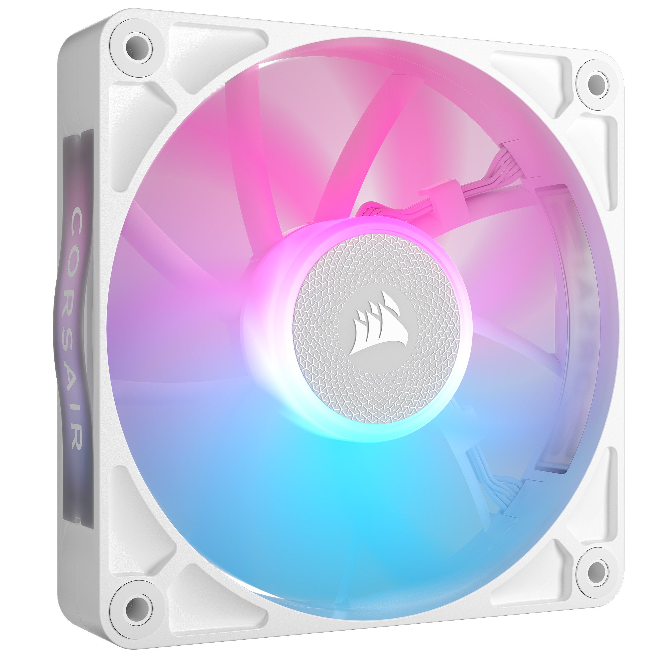 Corsair iCUE LINK RX120 RGB Series, PWM Lüfter - 120 mm, weiß