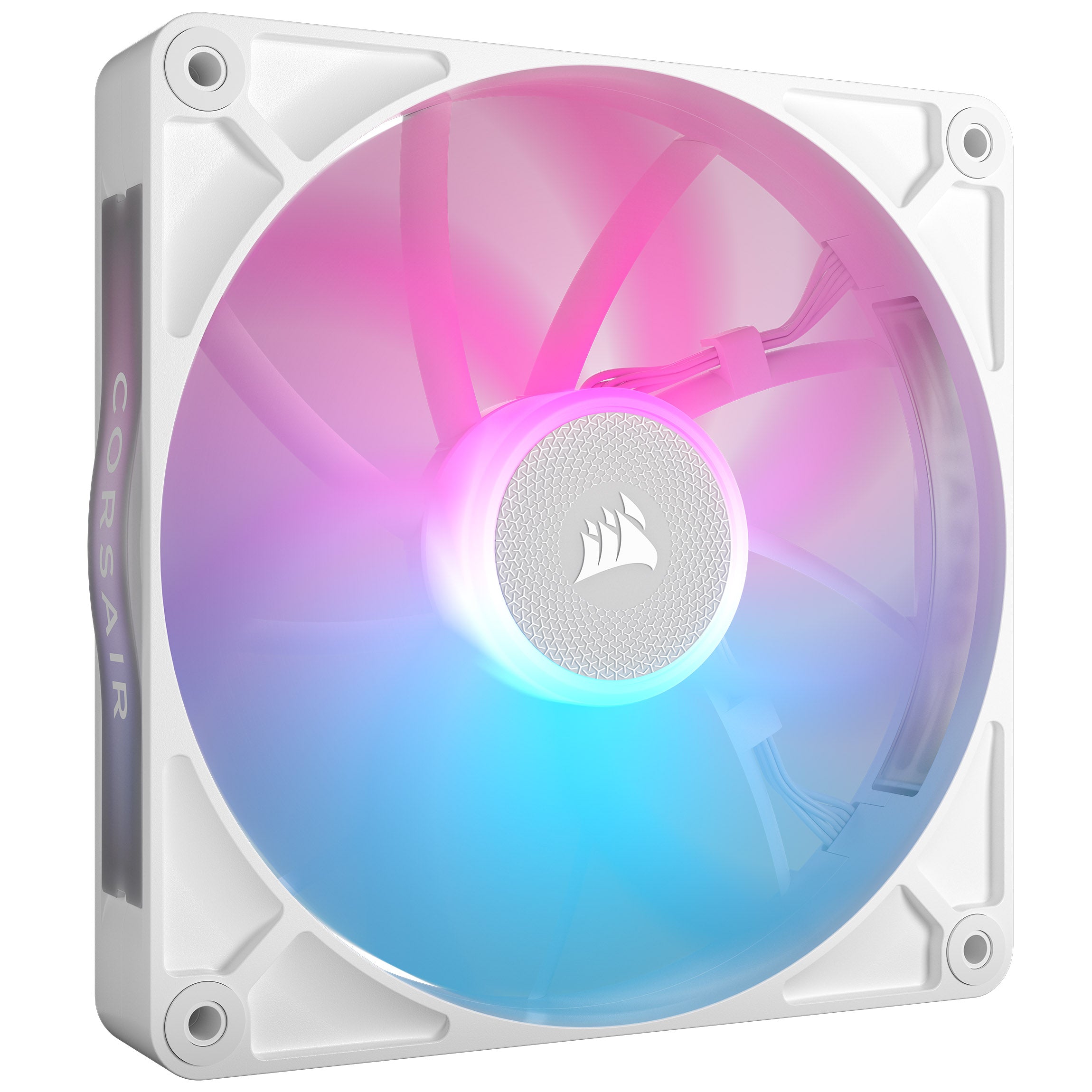 Corsair iCUE LINK RX140 RGB Series, PWM Lüfter - 140mm, weiß