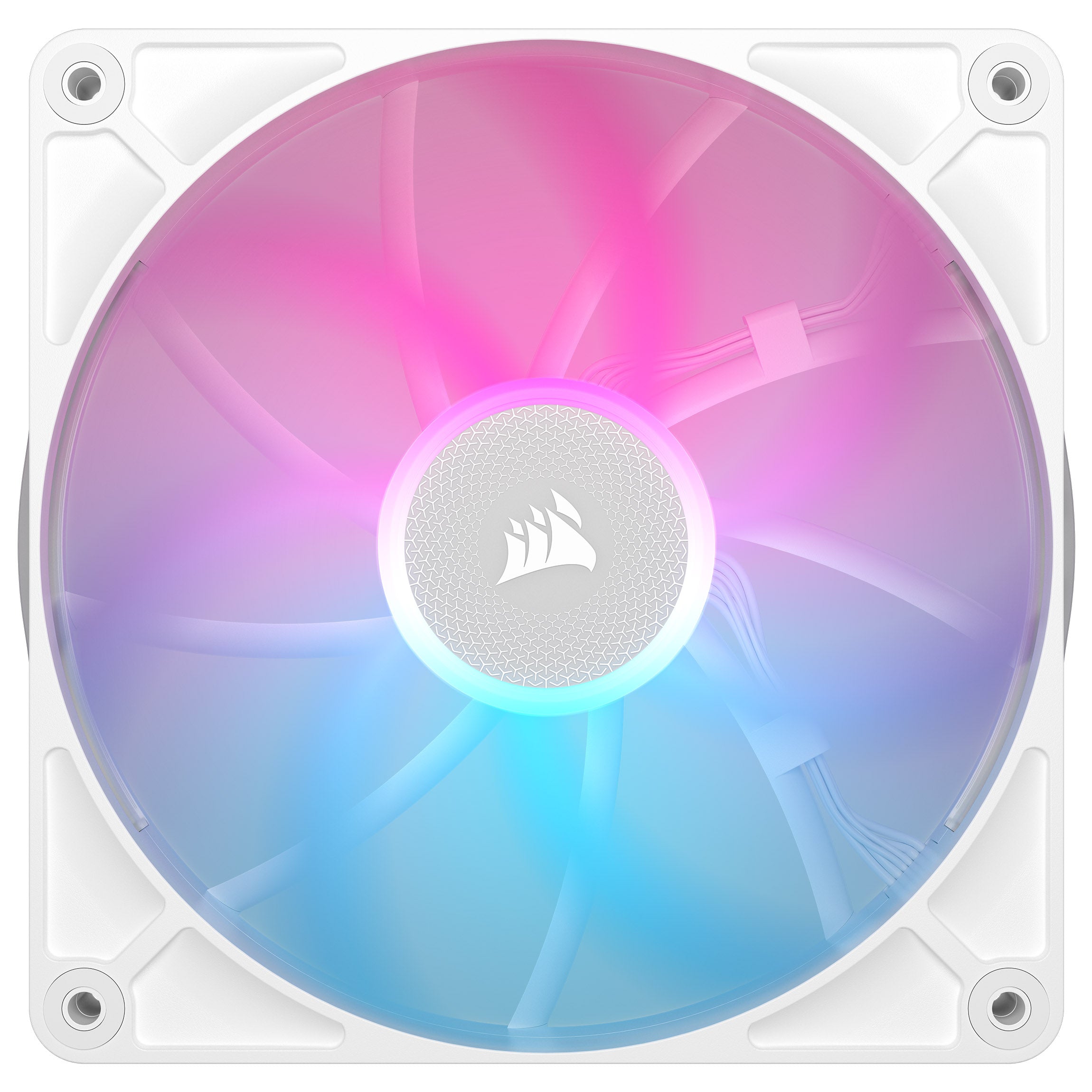 Corsair iCUE LINK RX140 RGB Series, PWM Lüfter - 140mm, weiß