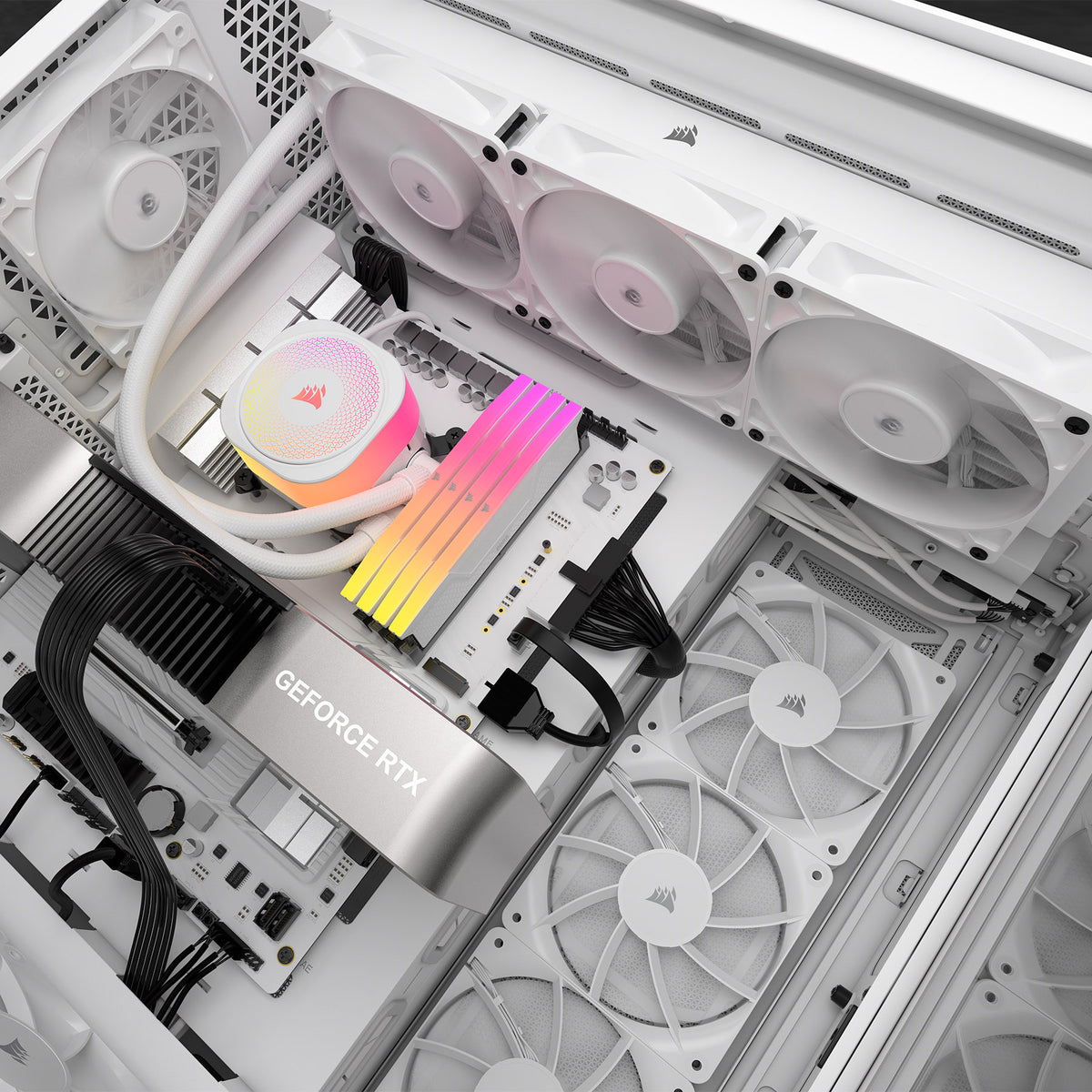 Corsair RS120 120mm White PWM 72.8 CFM
