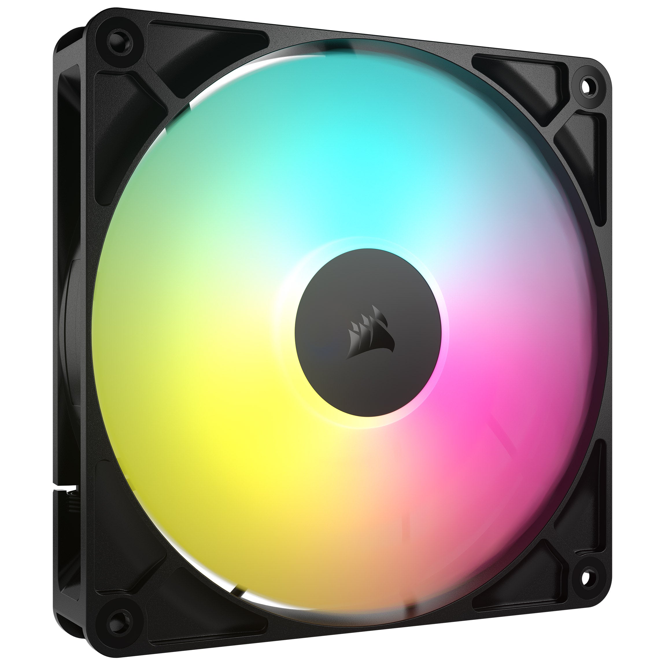 Corsair RS ARGB PWM Lüfter - 2er Pack, 140 mm, schwarz