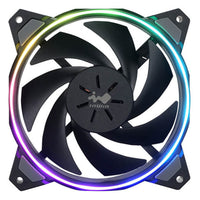 InWin Sirius Loop RGB PWM Lüfter 3er Pack inkl. RGB-Controller - 120 mm, schwarz