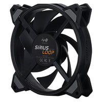InWin Sirius Loop RGB PWM Lüfter 3er Pack inkl. RGB-Controller - 120 mm, schwarz