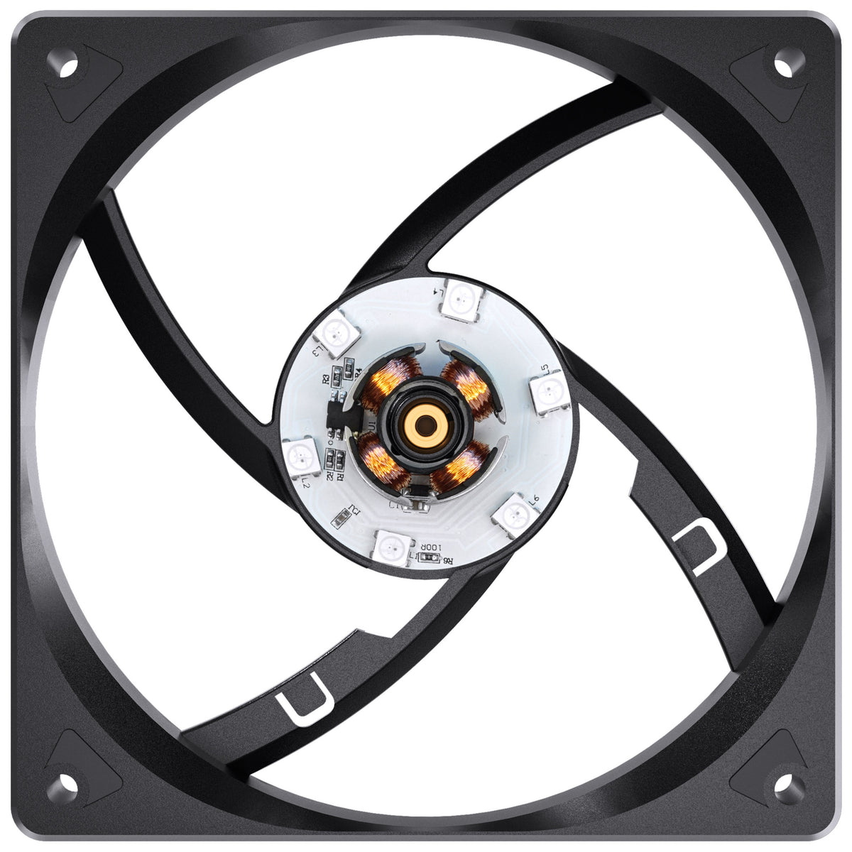 Jonsbo SL-120 PWM Lüfter, ARGB - 120mm, schwarz