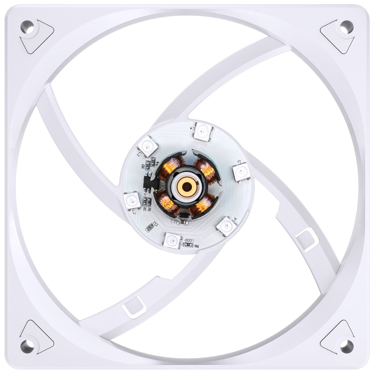 Jonsbo SL-120 Lüfter, PWM, Reversed - 120mm, weiß