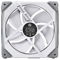 Lian Li Uni Fan SL 140mm White Addressable RGB PWM 70.5 CFM 2-Pack
