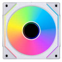 LIAN LI UNI FAN SL INFINITY 120 RGB WHITE 3 PCS PACK ---UF-SLIN120-3W ( L Connect 3.0 Controller included)