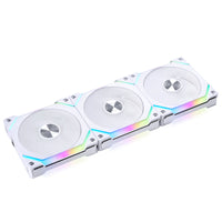 Lian Li UNI FAN SL120 V2 ARGB PWM Lüfter, 3er Pack - 120mm, weiß