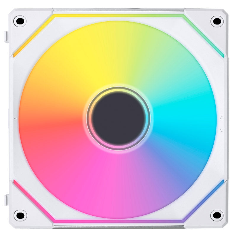 Lian Li Uni Fan SL-Infinity 140mm White Addressable RGB PWM 72.7 CFM 1-Pack