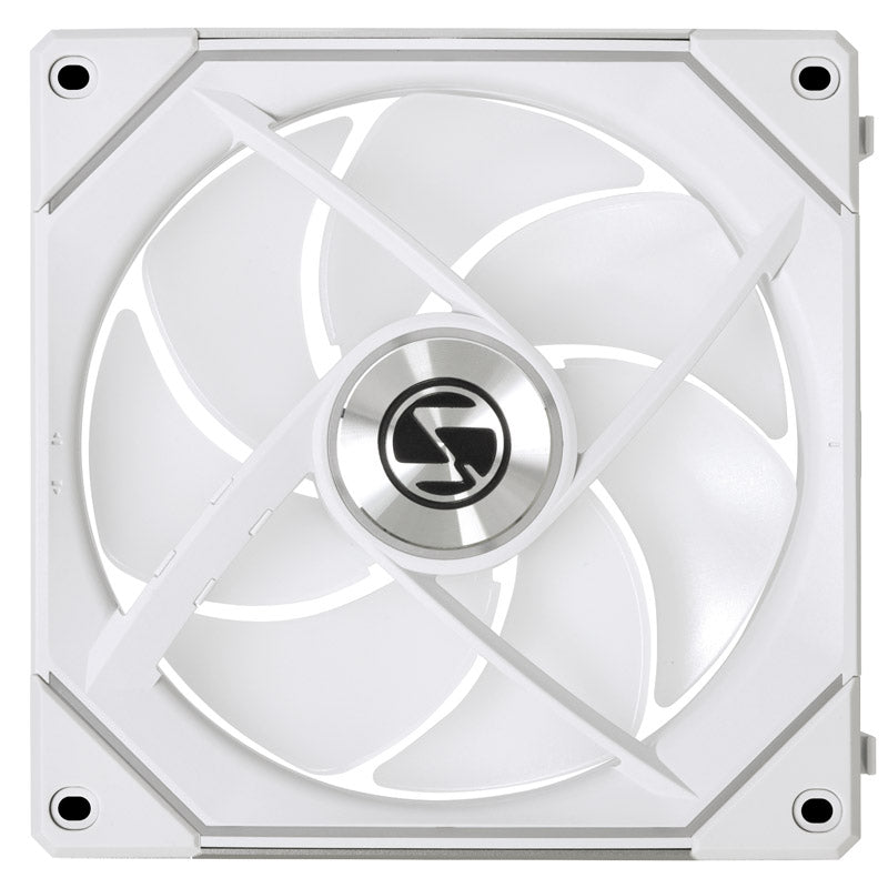 Lian Li Uni Fan SL-Infinity 140mm White Addressable RGB PWM 72.7 CFM 1-Pack