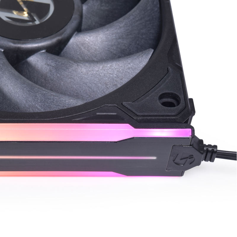 Kit ARGB latéral K Lian Li pour AIO Lian Li GA II Trinity Performance 360/ventilateur Lian Li Uni P28