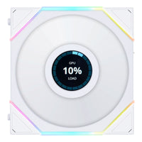 Lian Li UNI FAN TL LCD Series Lüfter, 3er-Pack inkl. Controller - 120mm, weiß