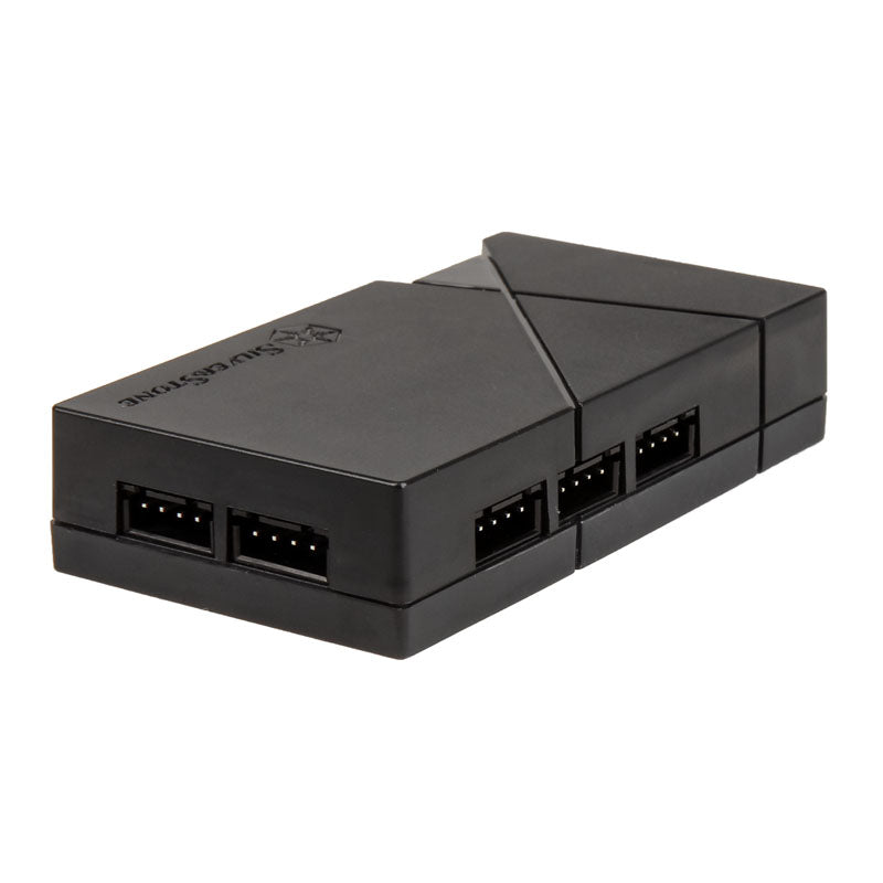 SilverStone SST-LSB01 RGB-LED-Hub + 2x LED-Streifen - schwarz