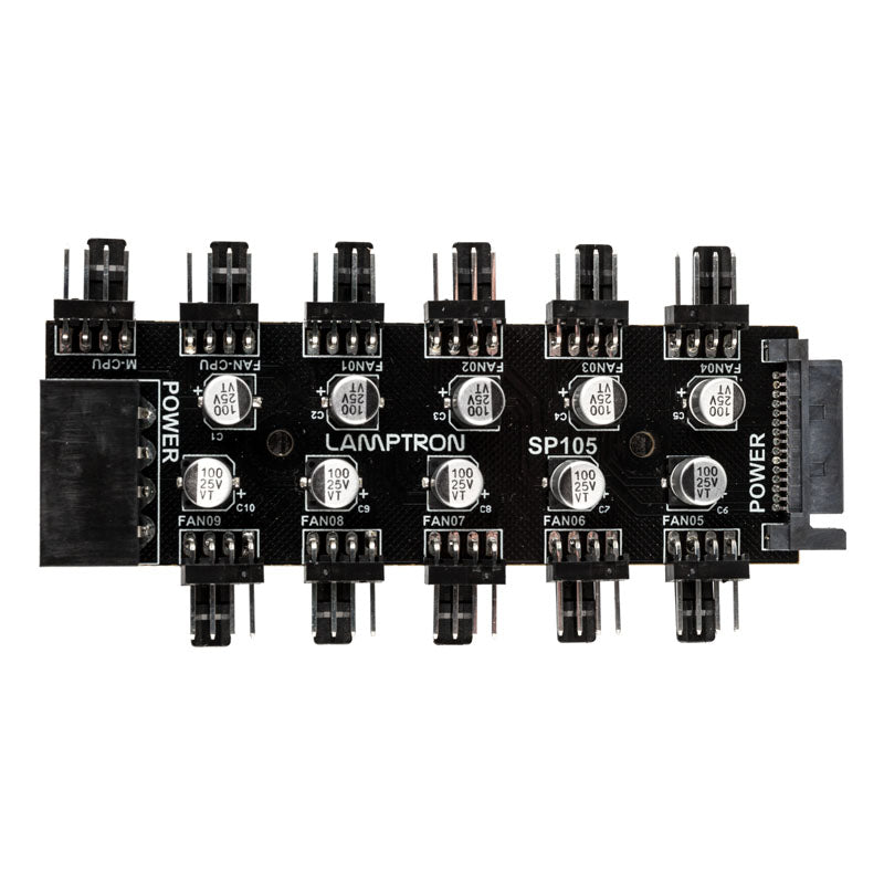 Lamptron SP105 10x PWM-Lüfter-Hub