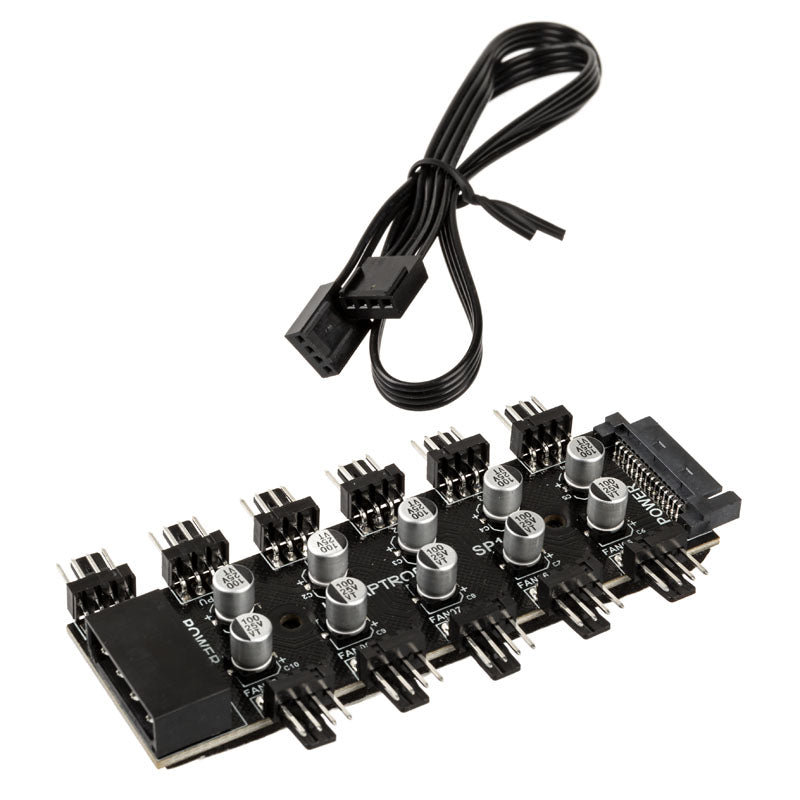Lamptron SP105 10x PWM-Lüfter-Hub