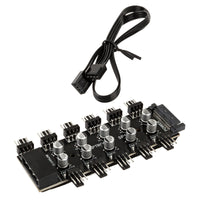 Lamptron SP105 10x PWM-Lüfter-Hub