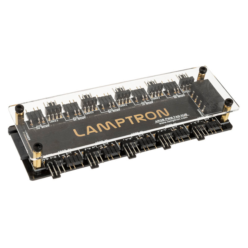 Lamptron SP901-ARGB PWM Lüfter und RGB Hub - ARGB