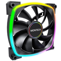 Montech AX140 PWM 140x140x25 (black, 140 mm)