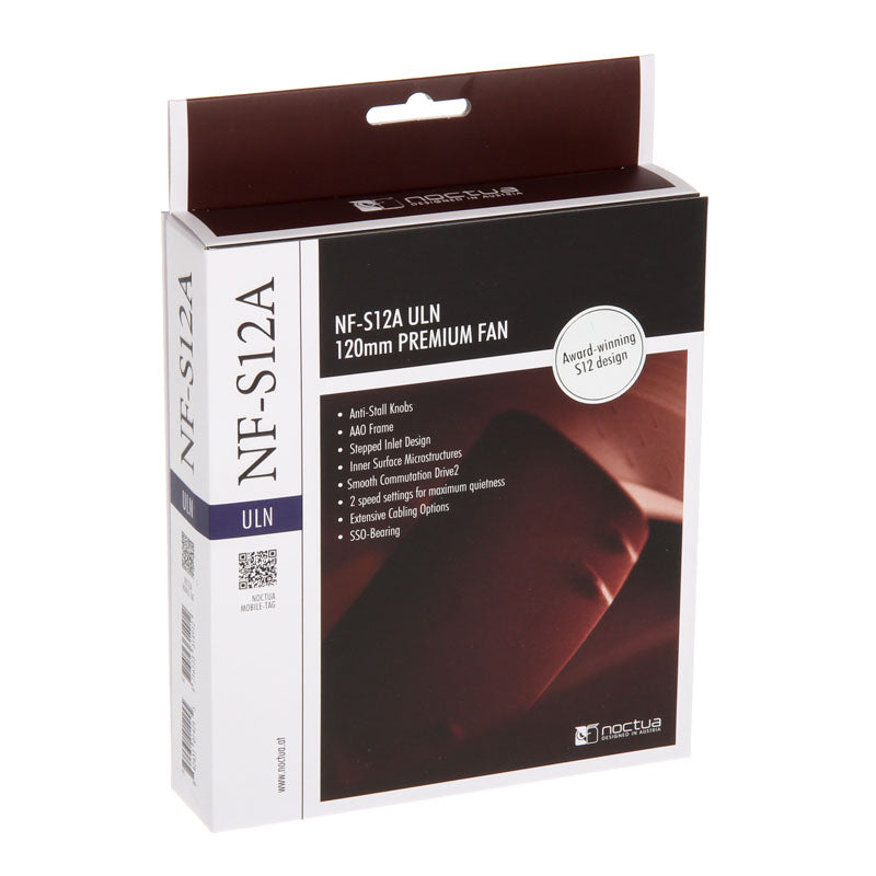 Noctua S12A ULN 120mm Brown 1-Pack