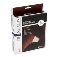 Noctua NF-A6x25-PWM 60mm Brown PWM 17.19 CFM 1-Pack