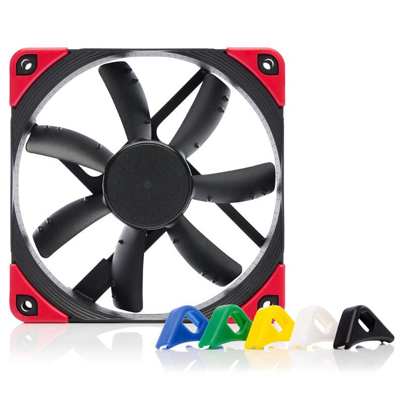 Noctua S12A PWM chromax.black.swap 63.27 CFM 120 mm Fan