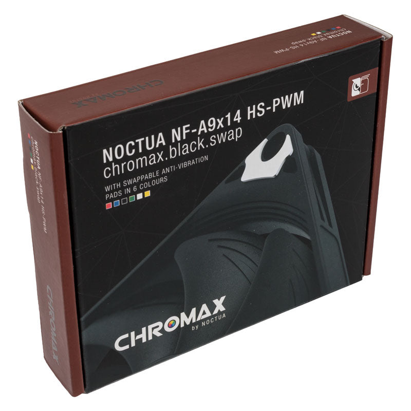 Noctua A9x14 HS-PWM chromax.Black.swap 92mm Black / Multicolor PWM