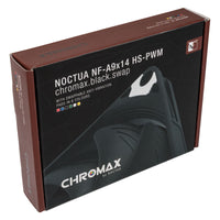 Noctua A9x14 HS-PWM chromax.Black.swap 92mm Black / Multicolor PWM