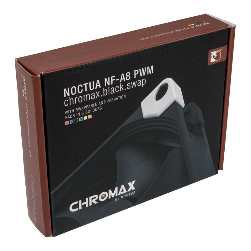 Noctua A8 80mm Black / Multicolor PWM