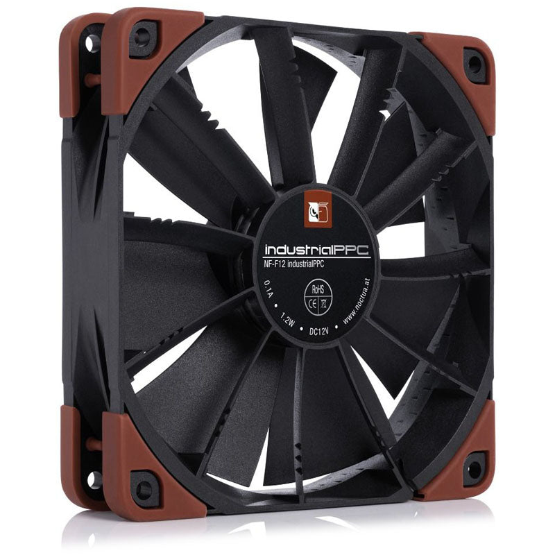 120mm Noctua NF-F12 industrialPPC-24V-2000 SP IP67 PWM | 120mm Gehäuse