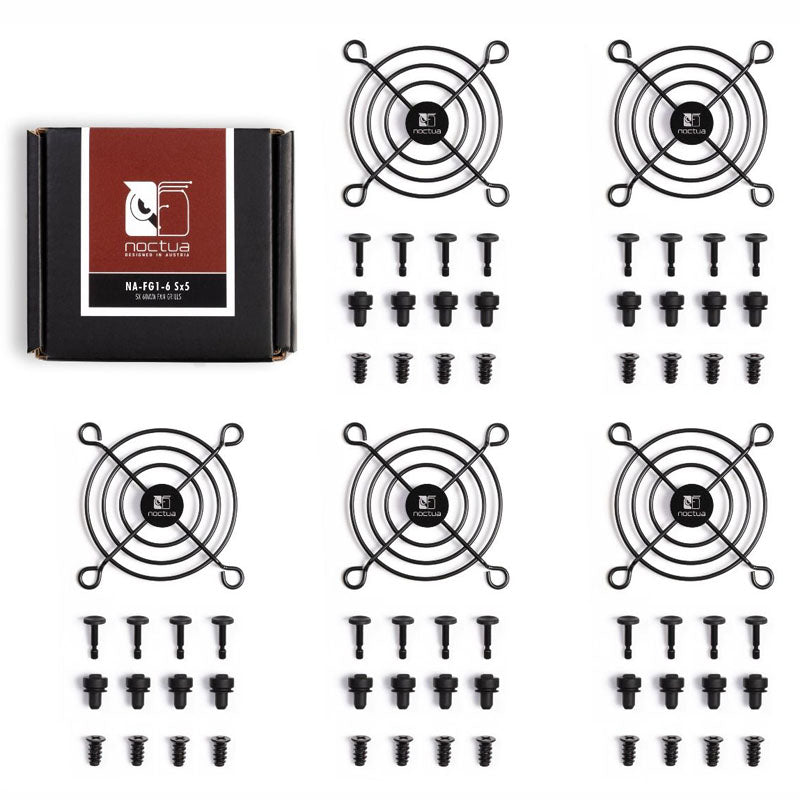 Noctua NA-FG1-6 Sx5 Lüftergitter, 60 mm - schwarz