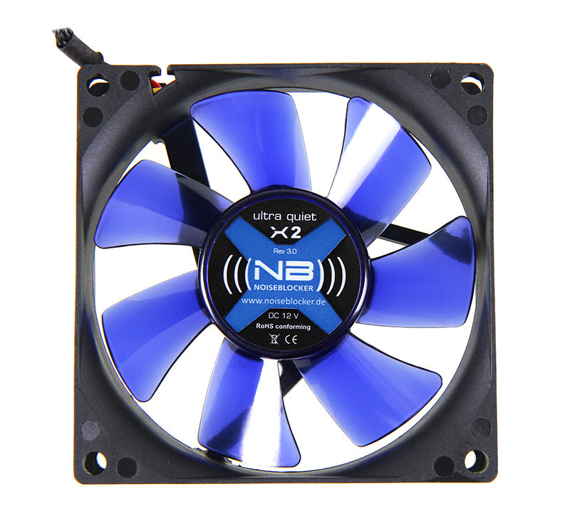 Noiseblocker BlackSilent Fan X2 - 80mm