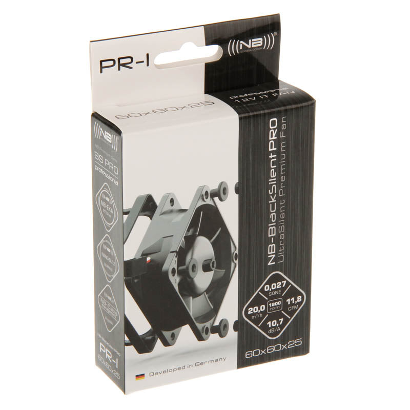 Noiseblocker BlackSilent Pro Fan PR-1 - 60mm