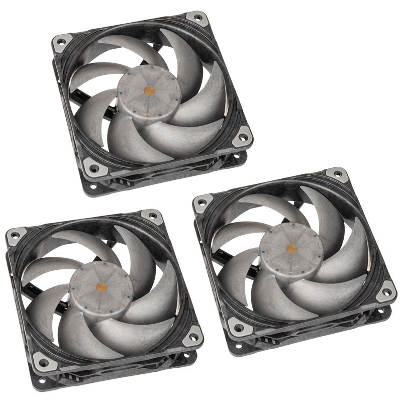 Phanteks PH-F120T30 120mm Black / Gray PWM 3-Pack