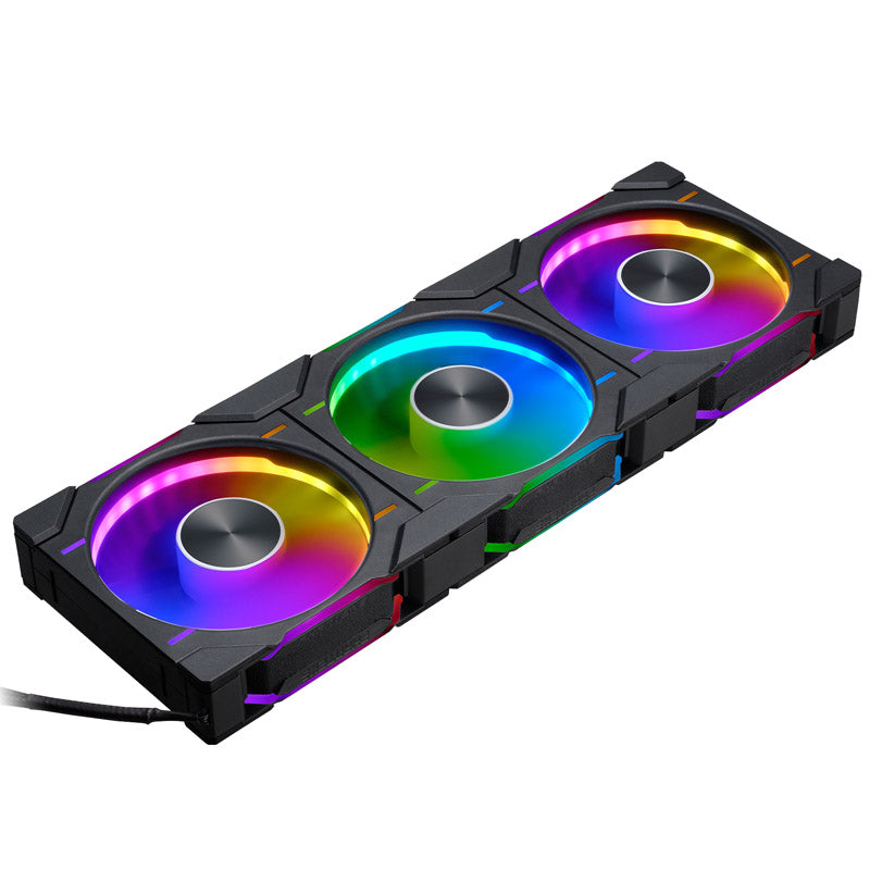 Phanteks D30-120 120mm Black PWM ARGB 3-Pack