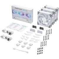 Phanteks D30-120 120mm White Addressable RGB PWM 64.3 CFM 3-Pack