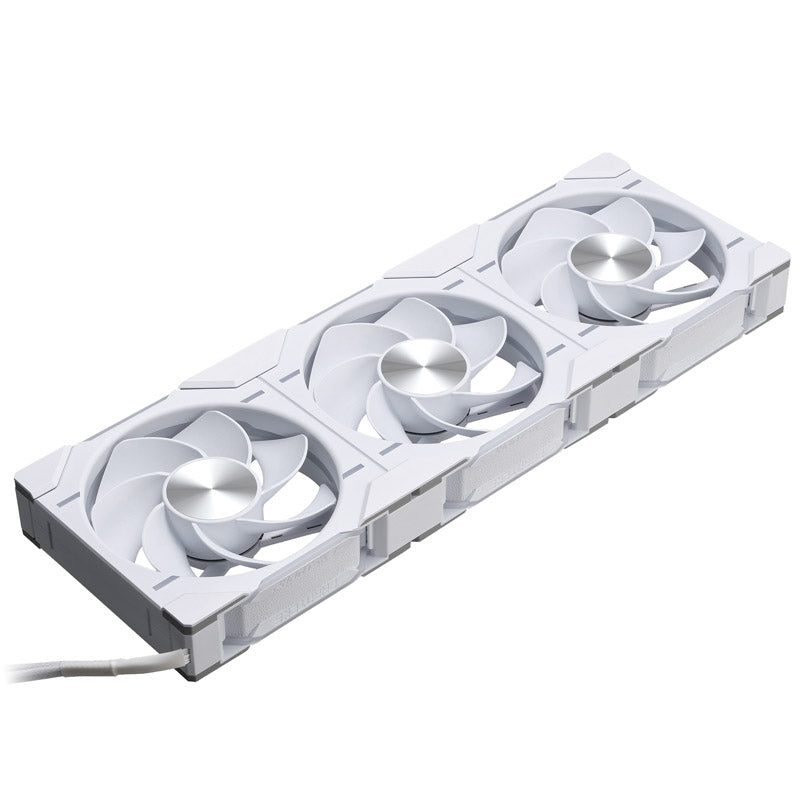 PHANTEKS D30 PWM Reverse Airflow D-RGB Lüfter, 3er Pack - 120mm, weiß