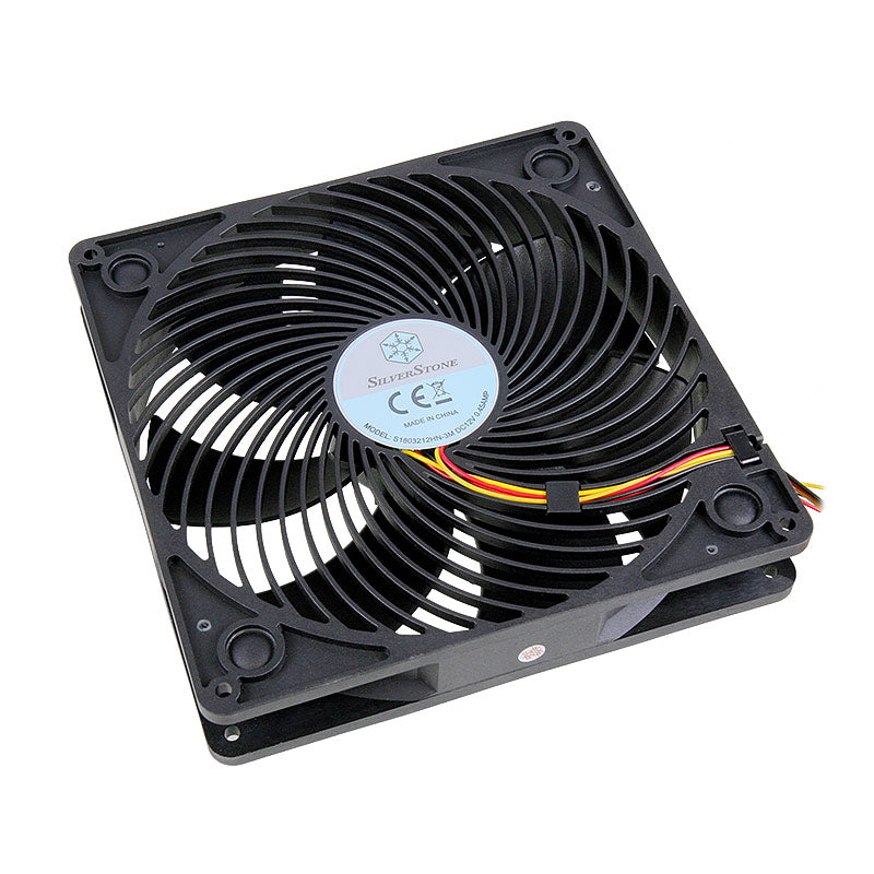 Silverstone Air Penetrator 180mm Noir 130 CFM Lot de 1