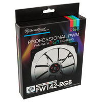 Silverstone FW 140mm Noir RVB PWM