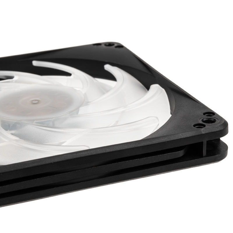 Silverstone FW 120mm Black / Transparent Addressable RGB PWM 32.6 CFM 1-Pack