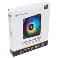 Silverstone Air Slimmer 120mm Black PWM ARGB 1-Pack