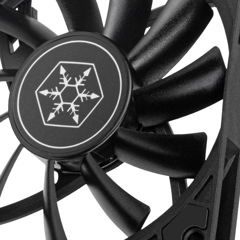 Silverstone Air Slimmer 92mm Black PWM