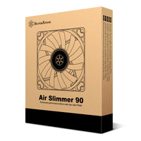 Silverstone Air Slimmer 92mm Black PWM